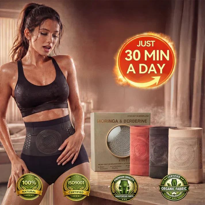 🎖️Moringa & Berberine 4-In-1 Micro-Particle Sculpting & Fat-Burn Shorts