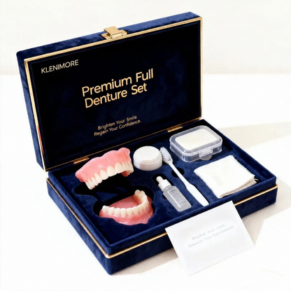 ⏰Ends Today: 40% OFF! 🌎KLENIMORE™ Custom-Fit  Dentures— Designed for Comfort and a Natural-Looking Smile
