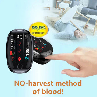 🔥Final 1 Hours : Only Limited Stock Left🏆GluCent™ Non-Invasive Blood Glucose Meter 99.9% Accuracy （Mayo Clinic Recommended）