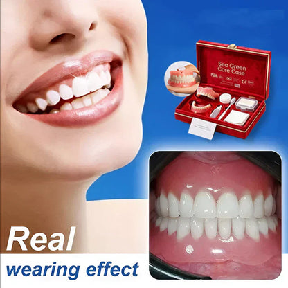🎁🌎Ends Today: 48% OFF! ⏰KLENIMORE™ Medical Full Denture with Strong Suctiond🦷Obtain American Dental Association (ADA) Certification
