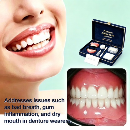 ⏰Ends Today: 64% OFF! 🌎KLENIMORE™ Medical Full Denture with Strong Suctiond🦷Obtain American Dental Association (ADA) Certification