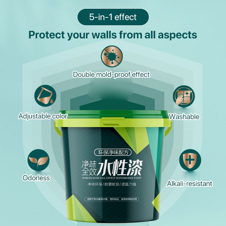 Formaldehyde-free water-based paint【Free get tools】