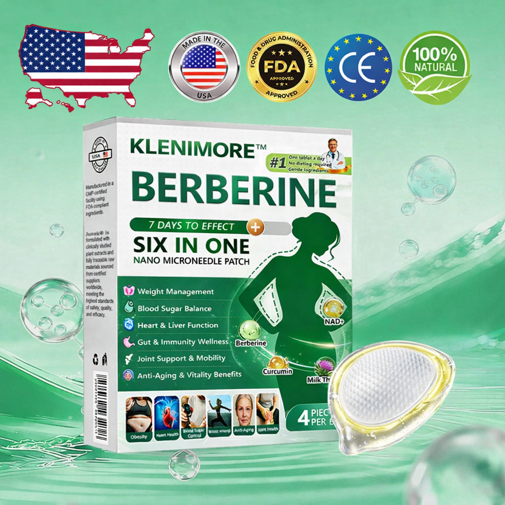 Official Store🌟| KLENIMORE® 𝑩𝒆𝒓𝑏𝘦𝘳𝑖𝗇𝒆 6-𝗶𝙣-𝟏 𝑁𝑎𝑛𝑜 𝘔𝘪𝘤𝘳𝘰𝘯𝘦𝘦𝘥𝘭𝘦 𝖯𝚊𝗍𝖼𝗁 |✅𝘉𝘢𝘤𝘬𝘦𝘥 𝘣𝘺 𝘴𝘤𝘪𝘦𝘯𝘤𝘦 | 𝟨-𝗂𝗇-𝟣 𝖿𝗈𝗋𝗆𝗎𝗅𝖺 | 𝑅𝑒𝑠𝑢𝑙𝑡𝑠 𝑖𝑛 7 𝑑𝑎𝑦𝑠 🏅