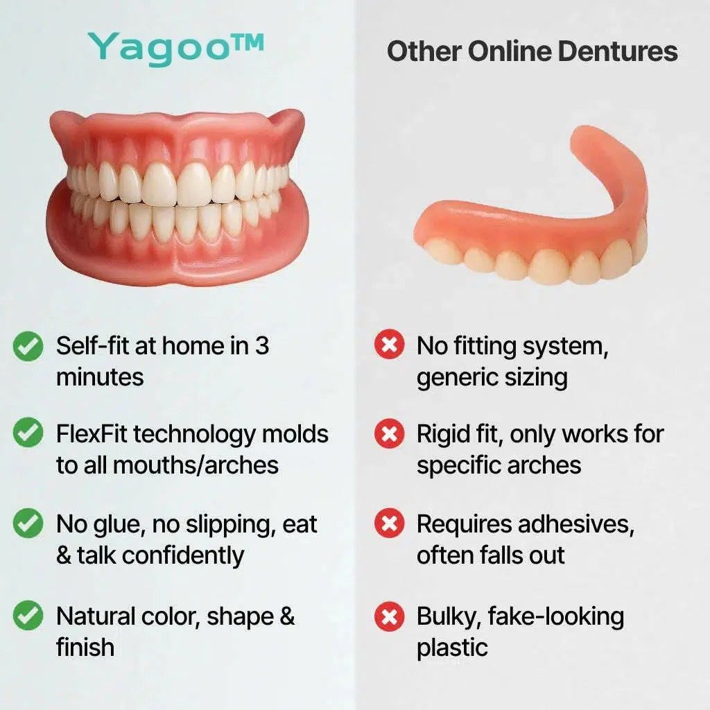 ⏰Ends Today: 40% OFF! 🌎KLENIMORE™ Custom-Fit  Dentures— Designed for Comfort and a Natural-Looking Smile