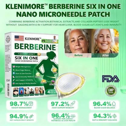 Official Store🌟| KLENIMORE® 𝑩𝒆𝒓𝑏𝘦𝘳𝑖𝗇𝒆 6-𝗶𝙣-𝟏 𝑁𝑎𝑛𝑜 𝘔𝘪𝘤𝘳𝘰𝘯𝘦𝘦𝘥𝘭𝘦 𝖯𝚊𝗍𝖼𝗁 |✅𝘉𝘢𝘤𝘬𝘦𝘥 𝘣𝘺 𝘴𝘤𝘪𝘦𝘯𝘤𝘦 | 𝟨-𝗂𝗇-𝟣 𝖿𝗈𝗋𝗆𝗎𝗅𝖺 | 𝑅𝑒𝑠𝑢𝑙𝑡𝑠 𝑖𝑛 7 𝑑𝑎𝑦𝑠 🏅