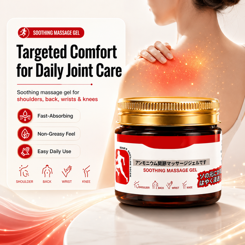 Suffering From Joint Pain, Stiff Shoulders, Knee Discomfort & Muscle Aches? Get Instant, Natural Relief & Healing with Our Soothing Massage Gel