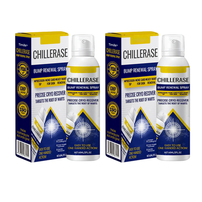 Chillerase Bump Renewal Spray: Safe, Fast Cryotherapy Wart Removal At Home